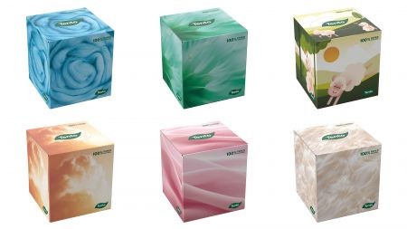 Tento Cube Box papírzsebkendő/kozmetikai kendő