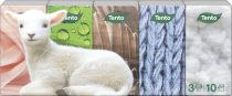   Tento Natural Soft papírzsebkendő, 3 rétegű, 10x10 db/csomag
