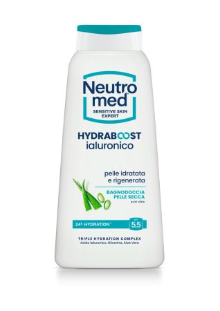 Sutter Neutromed Hydraboost Pelle Secca tusfürdő száraz bőrre aloe verával 600ml 12db/gyűjtő