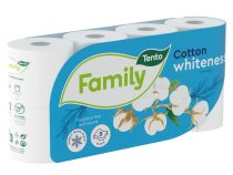 Tento Family Cotton Whiteness 8 tekercses toalettpapír
