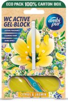Ambi Pur Aktív Wc Gél Block 45g Citrus & Jasmin