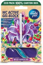 Ambi Pur Aktív Wc Gél Block 45g Wild Hibiscus 