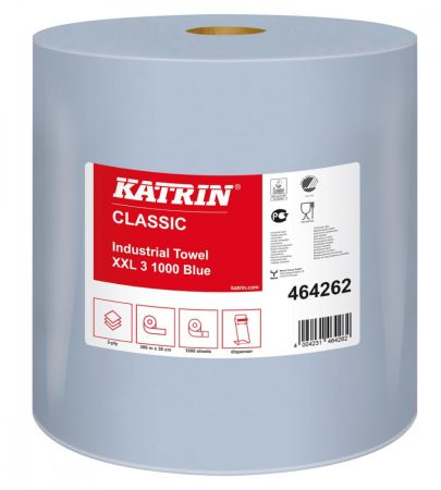 464262  Katrin Classic Industrial Towel XXL3 Blue