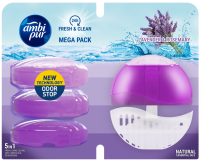 Ambi Pur wc gél 4x55ml + készülék Lavender & Rosemary