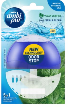 Ambi Pur wc gél + készülék 55ml - Water &  Mint