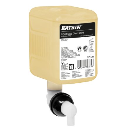 Katrin 57870 CLEAN illatmentes folyékony szappan 500 ml