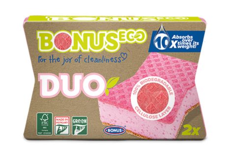 Bonus+ "B146" DUO 2db-os karcmentes mosogatószivacs 