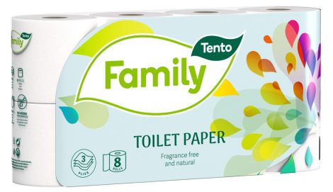 Tento Family 8  tekercses toalettpapír