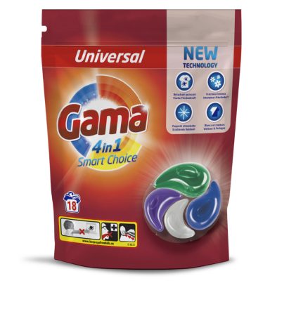 Gama mosószer kapszula 18db-os Universal