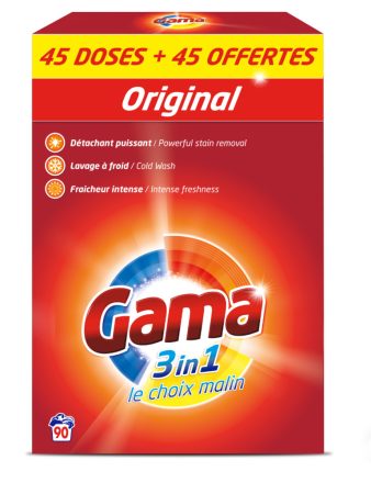 Gama 5,85kg (90 mosás) Regular