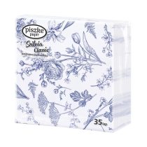   Szilvia Classic 2 rétegű, 35 szálas, indigókék színű papírszalvéta