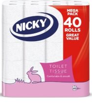 Nicky Great Value 40 tekercses toalettpapír 
