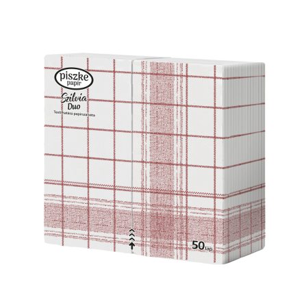 Szilvia Duo 2 rétegű, 2x25db-os papírszalvéta Szilvia Duo 2 rétegű, 2x25db-os papírszalvéta