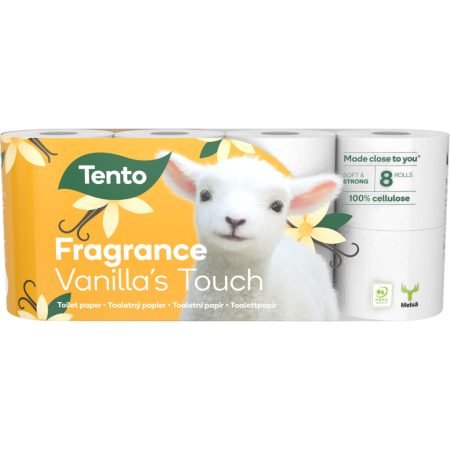 Tento Vanilla 8 tekercses toalettpapír Tento Vanilla 8 tekercses toalettpapír
